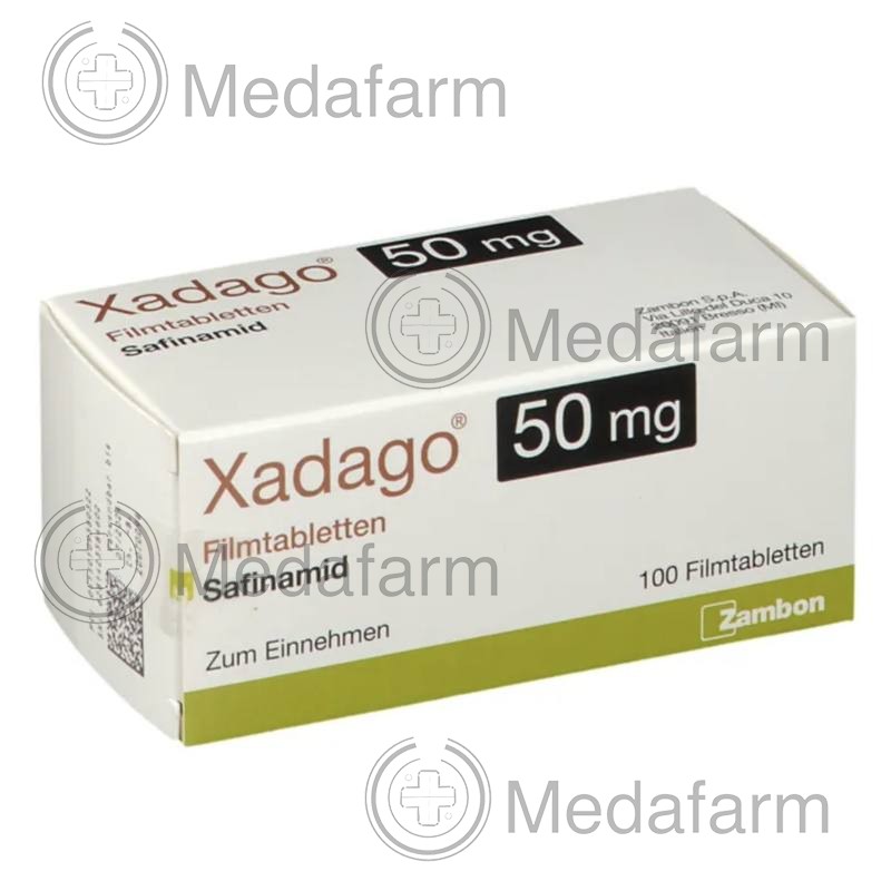КСАДАГО / XADAGO 50 мг табл. п/о. 100 шт