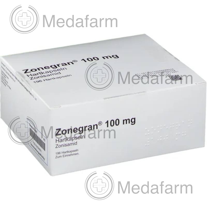ЗОНЕГРАН / ZONEGRAN 100 мг тв. капс. 196 шт