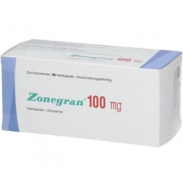 ЗОНЕГРАН / ZONEGRAN 100 мг тв. капс. 98 шт