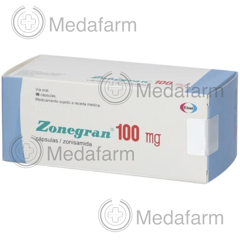 ЗОНЕГРАН / ZONEGRAN 100 мг тв. капс. 98 шт