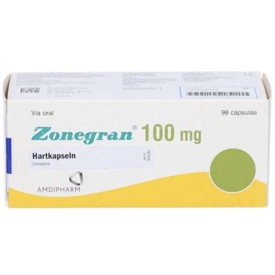 ЗОНЕГРАН / ZONEGRAN 100 мг тв. капс. 98 шт