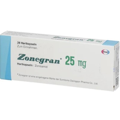 ЗОНЕГРАН / ZONEGRAN 25 мг тв. капс. 28 шт