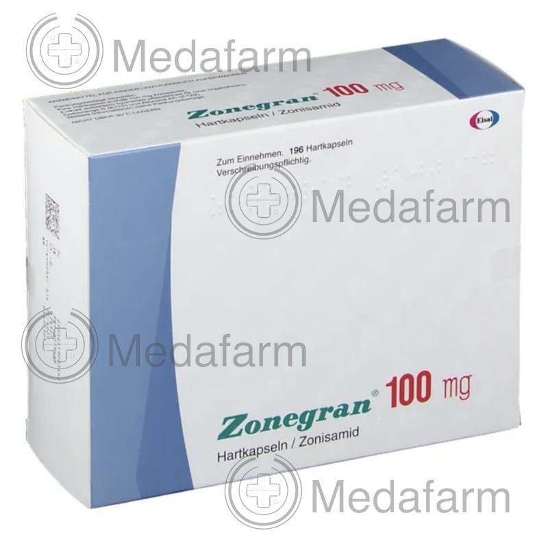 ЗОНЕГРАН / ZONEGRAN 100 мг тв. капс. 196 шт