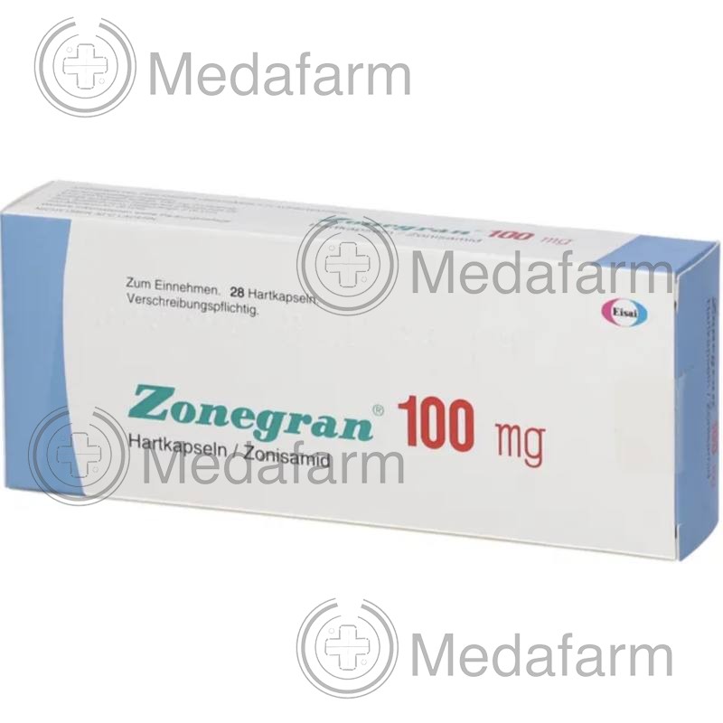 ЗОНЕГРАН / ZONEGRAN 100 мг тв. капс. 28 шт