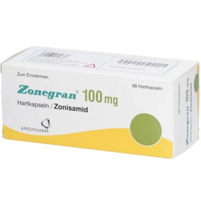 ЗОНЕГРАН / ZONEGRAN 100 мг тв. капс. 98 шт