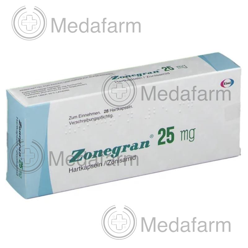 ЗОНЕГРАН / ZONEGRAN 25 мг тв. капс. 28 шт